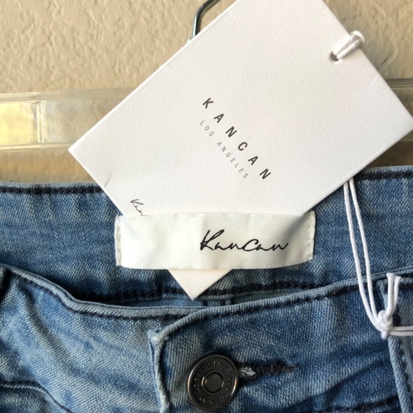 KANCAN WOMENS JEANS FLARE LEG SIZE 11 - Picture 5 of 5